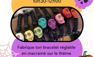 Atelier bracelet en macramé