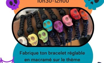 Atelier Bracelet d'Halloween