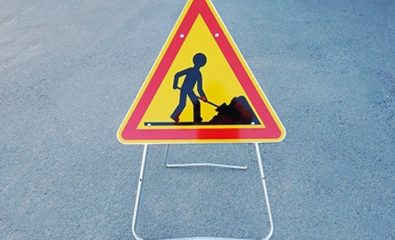Travaux route de Kerizaouen