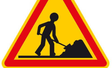 Travaux fibre : route de Messouflin jusqu'à la rue de Kerhornou