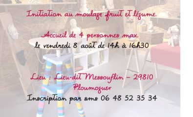 Atelier gratuit modelage pour enfants à partir de 8 ans