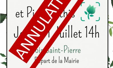 ❌ Annulation : balade nature et découverte d'applications