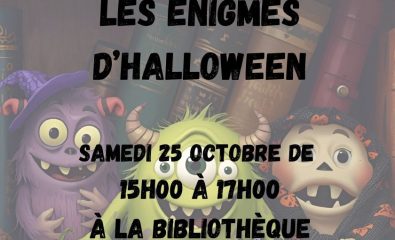 Les énigmes d'Halloween