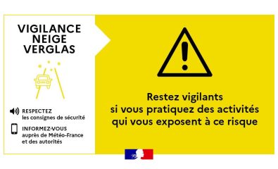 🚨Alerte météo : vigilance jaune neige et verglas 🌨️❄️