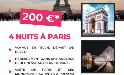 Séjour 16-20 ans à Paris - Août 2026