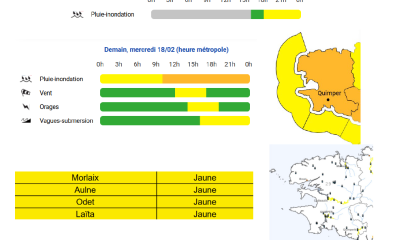 🚨Alerte météo : mise à jour (vigilance orange pluie-inondations)